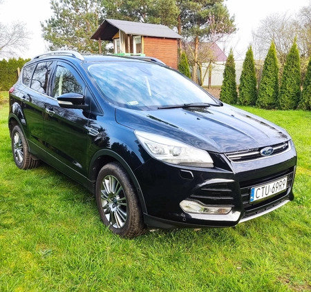 Ford Kuga cena 48999 przebieg: 130000, rok produkcji 2013 z Tuchola małe 92